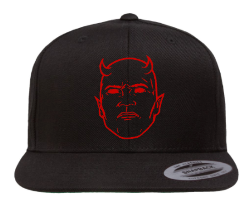 Goblin Hat - Black / Red