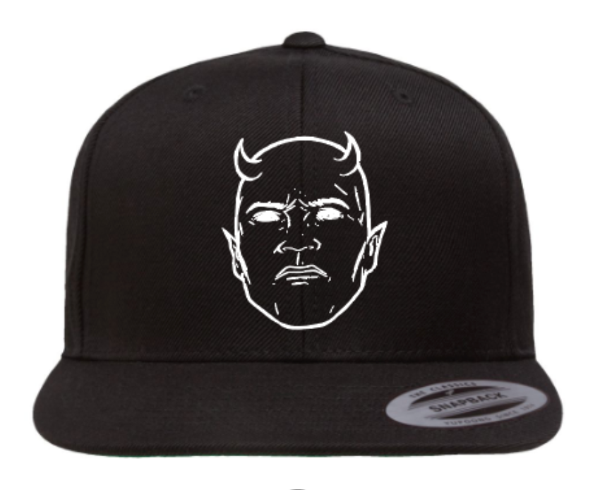 Goblin Hat - Black / White